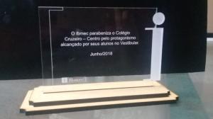 Troféu em acrílico 12      